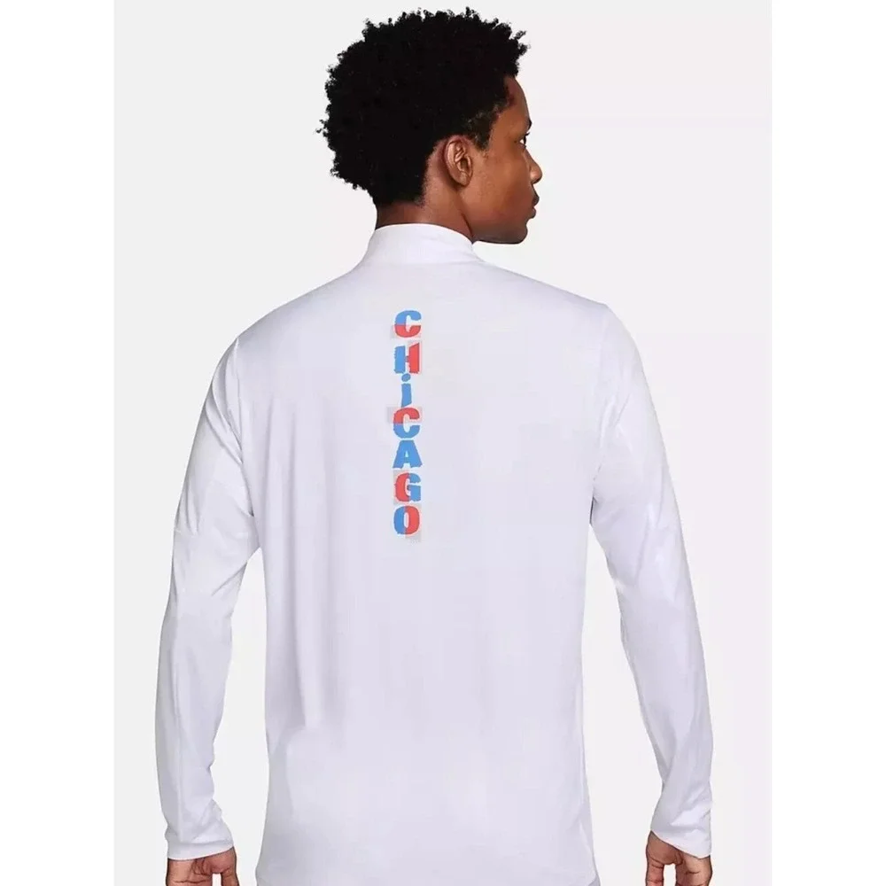($75 Retail) Size M - Nike Element Running Shirt Chicago Marathon FD2681-100